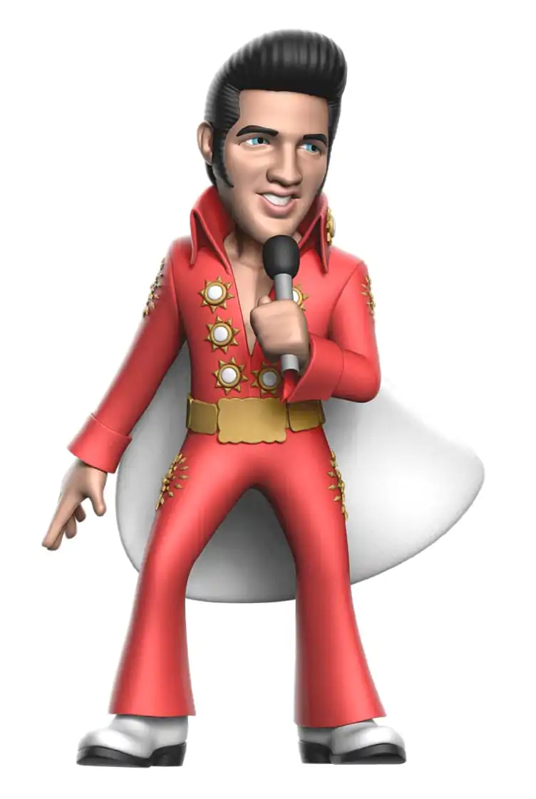 Elvis Presley Minix Figur Elvis Red Suit 12 cm Produktfoto