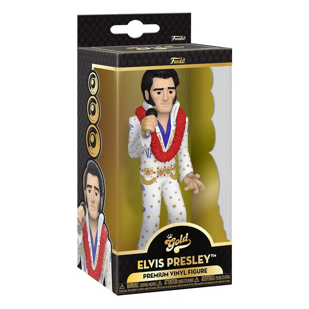 Elvis Vinyl Gold Figur 13 cm Produktfoto