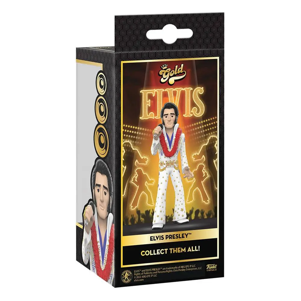Elvis Vinyl Gold Figur 13 cm Produktfoto