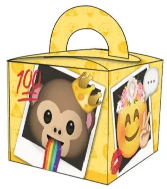 Emoji Geschenkbox, Partybox Produktfoto