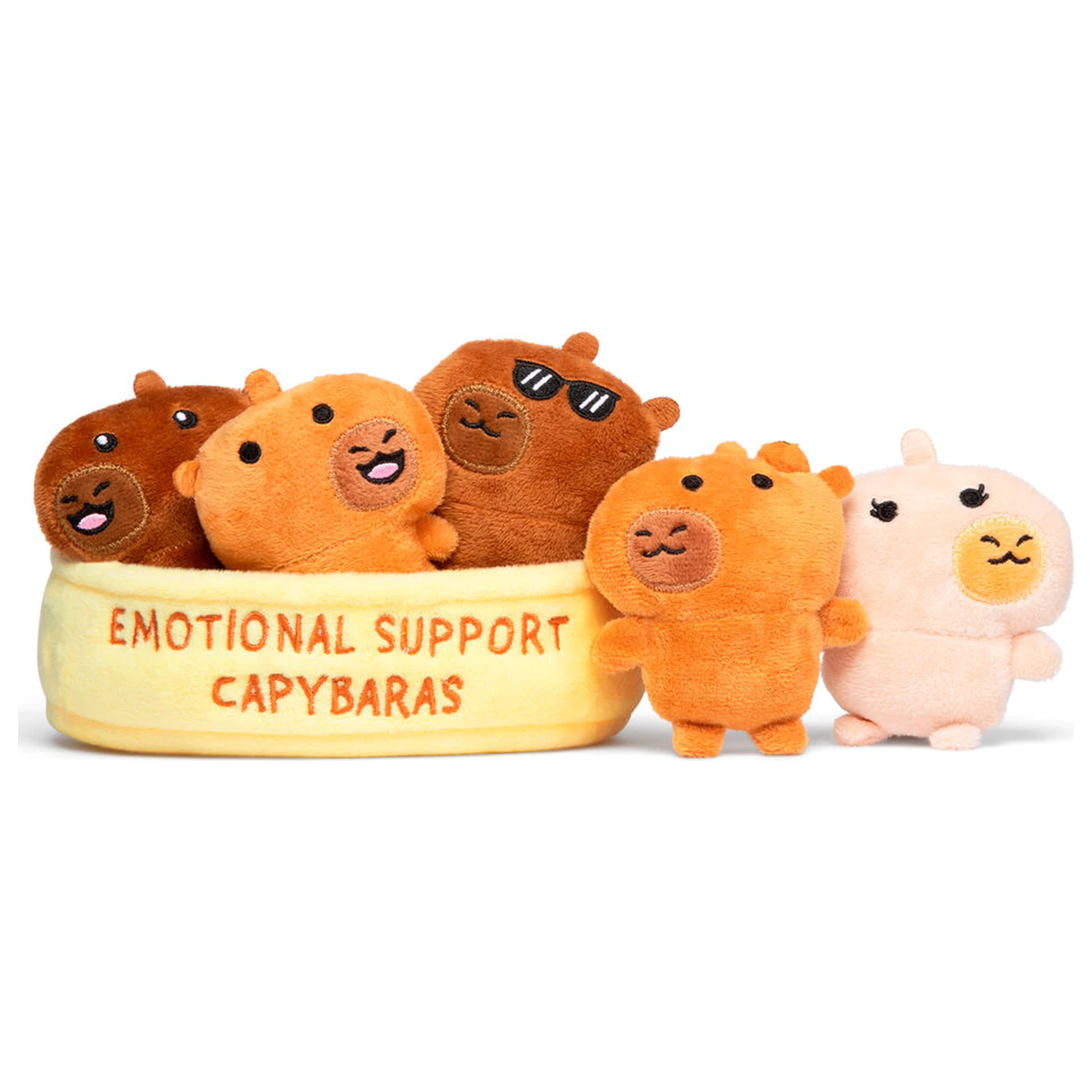 Emotional Support Capybaras Plüschtiere Produktfoto
