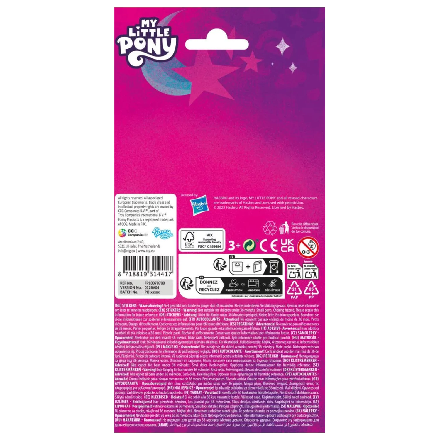 My Little Pony Babies Sticker Produktfoto