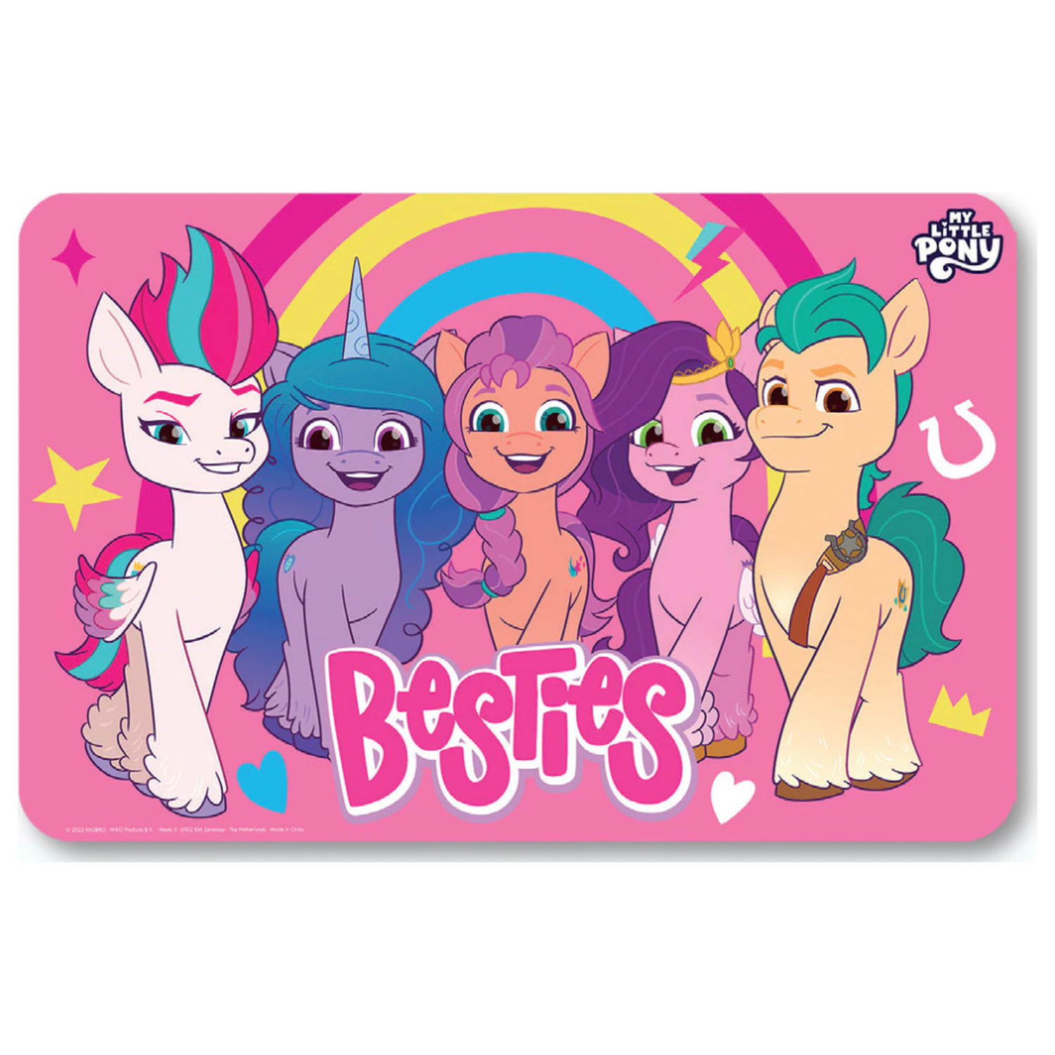 My Little Pony Besties Platzset 43x28 cm Produktfoto