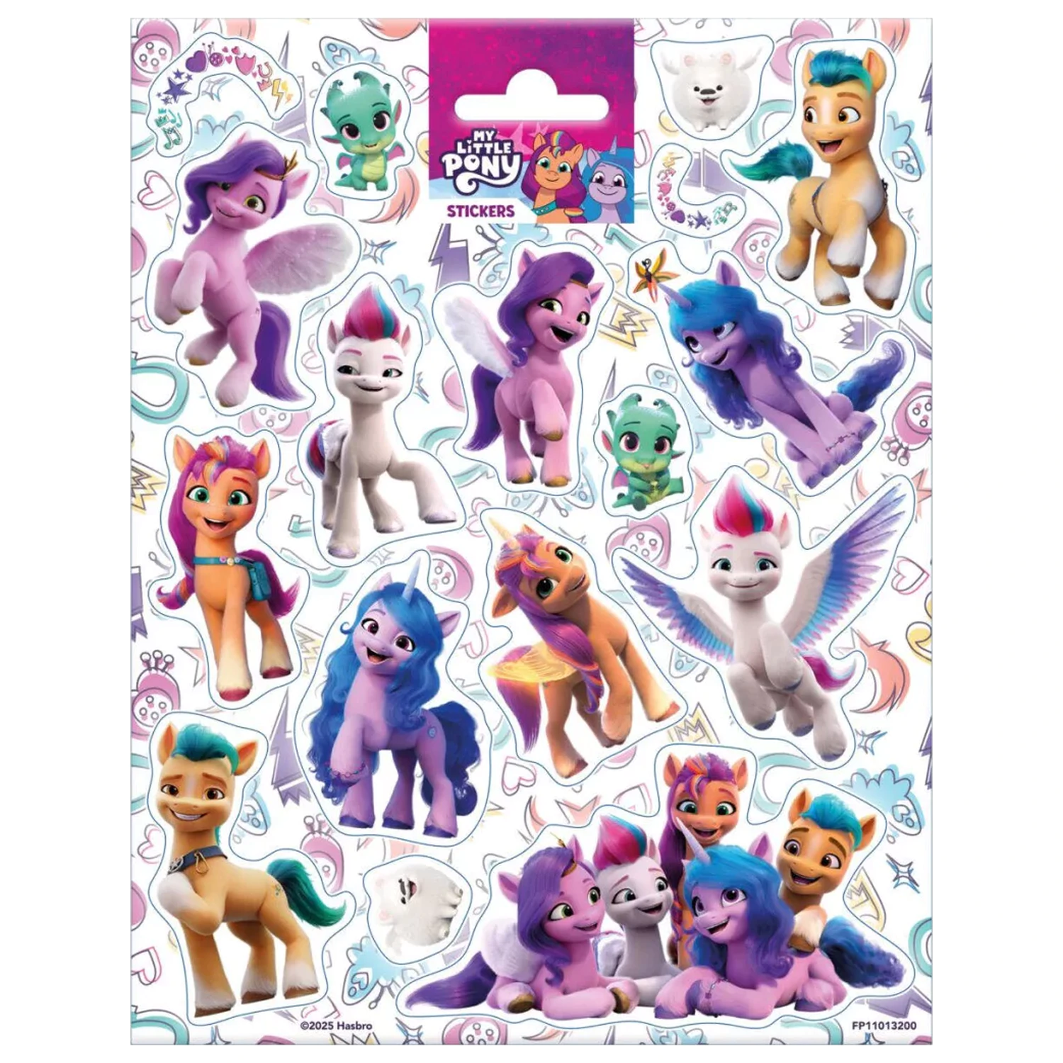 My Little Pony Colorful Crew Aufkleber Produktfoto