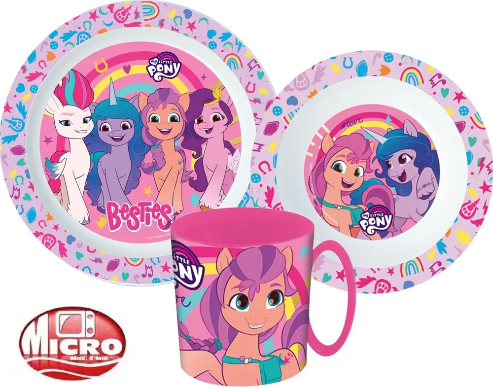 My Little Pony Besteckset, mikrowellengeeignet Plastik Produktfoto