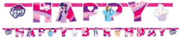 My Little Pony Happy Birthday Schild 237 cm Produktfoto