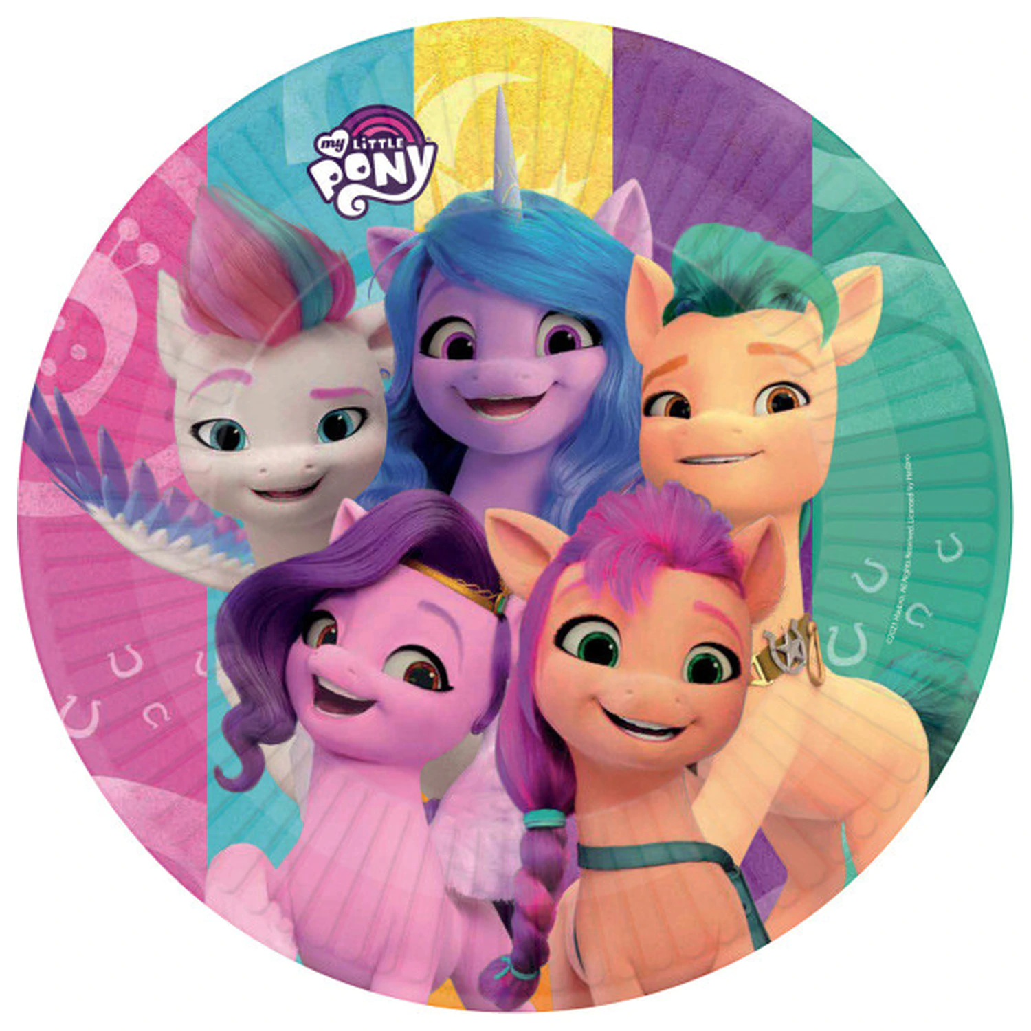 My Little Pony New Generation Pappteller 8 Stück 23 cm Produktfoto