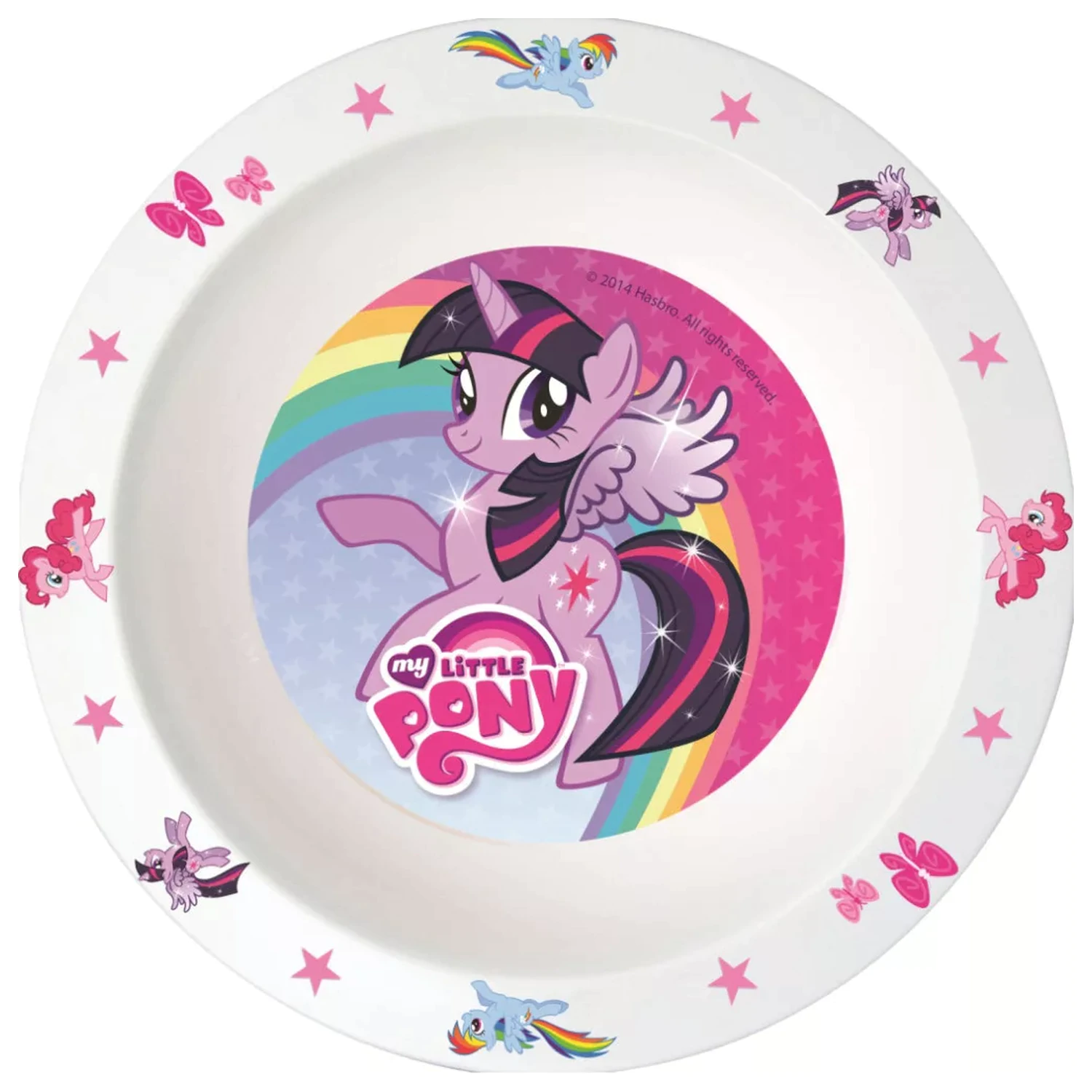 My Little Pony Pink micro tiefer Teller 16 cm Produktfoto