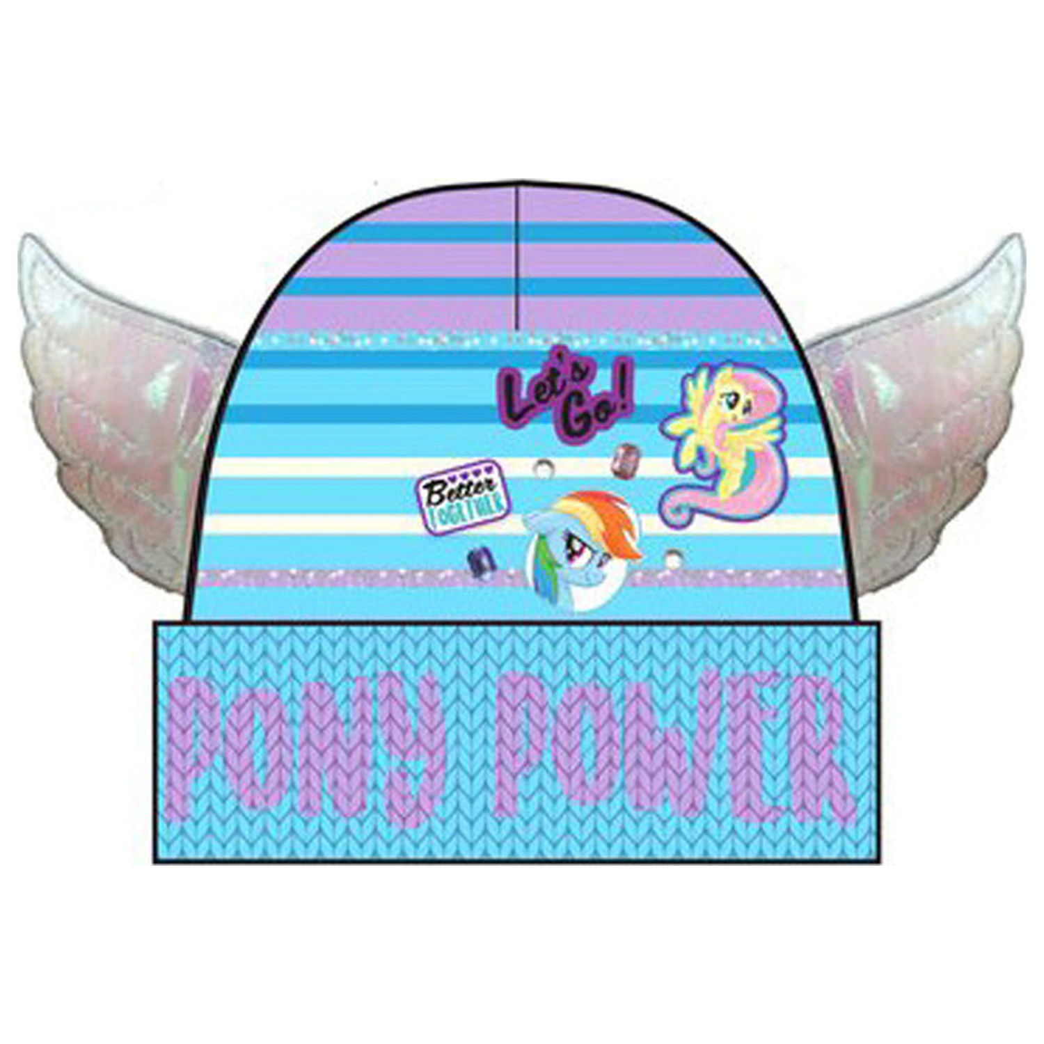My Little Pony Wings Blue Kinder Cap 52 cm Produktfoto