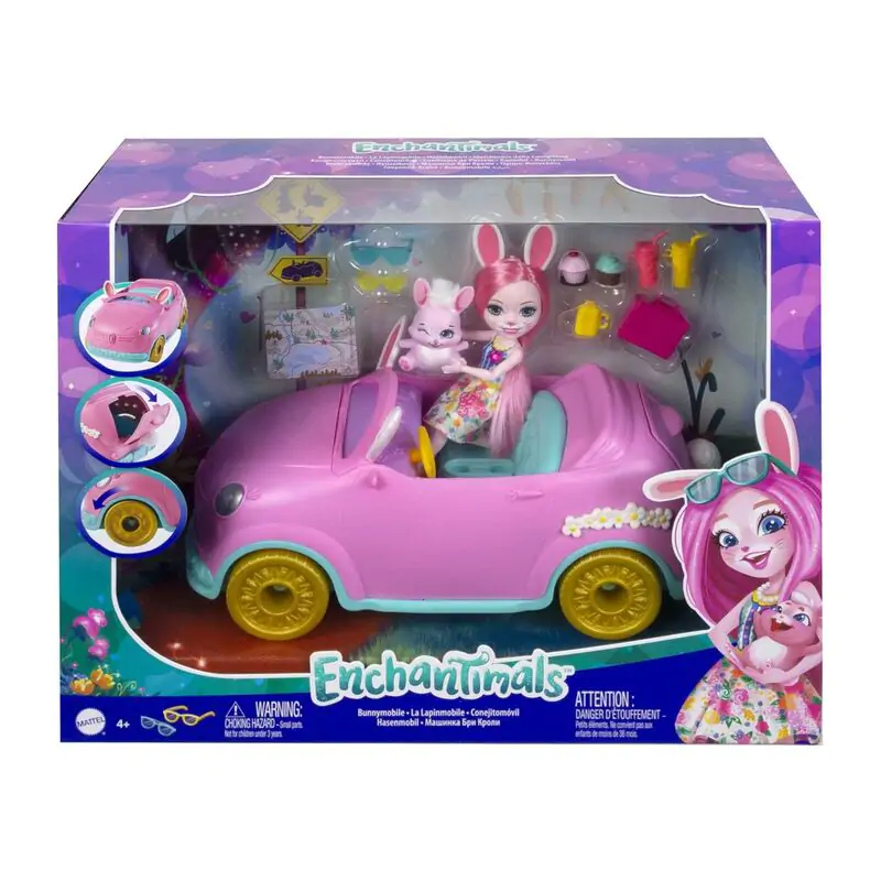 Enchantimals Bunnymobil Puppe Produktfoto