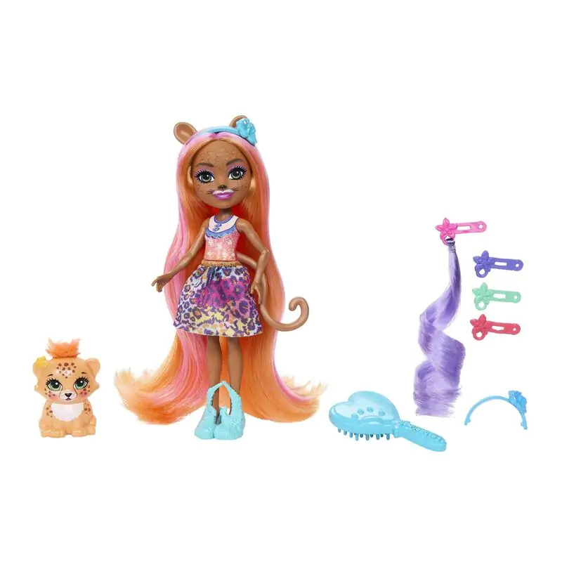 Enchantimals Glam Party Charisse Cheetah Puppe Produktfoto