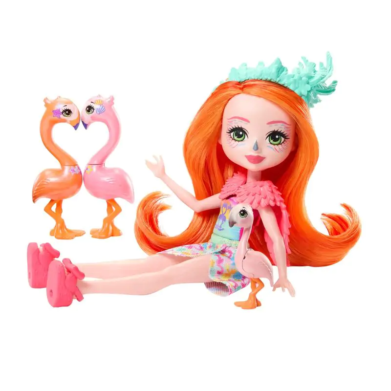 Enchantimals Sunshine Strand Florinda Flamingo Puppe Produktfoto