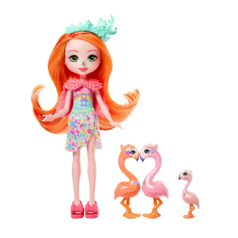 Enchantimals Sunshine Strand Florinda Flamingo Puppe Produktfoto
