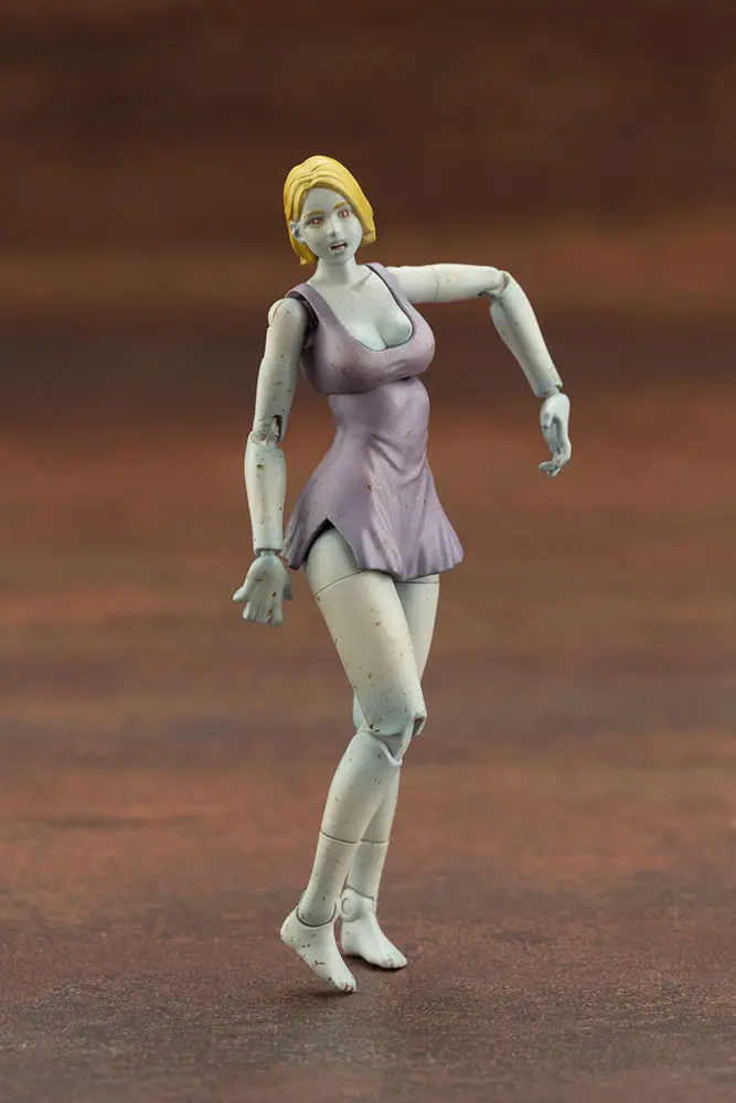 End of Heroes Plastic Model Kit 1/24 Zombinoid Fallen Queen 7 cm Produktfoto