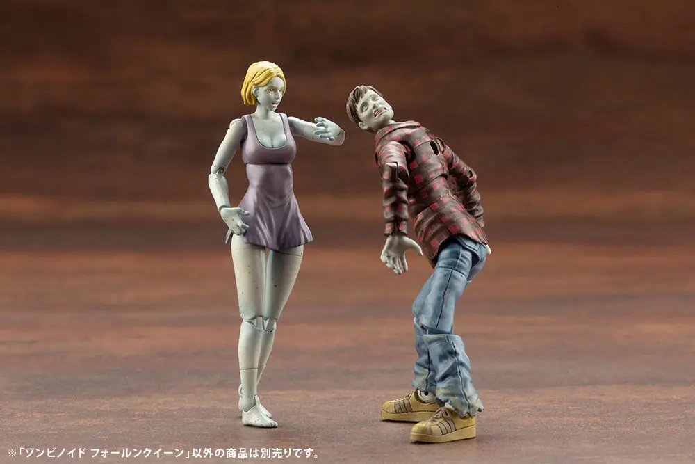 End of Heroes Plastic Model Kit 1/24 Zombinoid Fallen Queen 7 cm Produktfoto