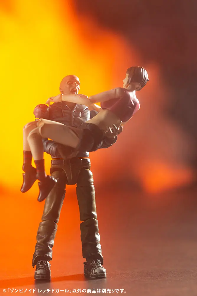 End of Heroes Plastic Model Kit 1/24 Zombinoid Wretched Girl 7 cm Produktfoto