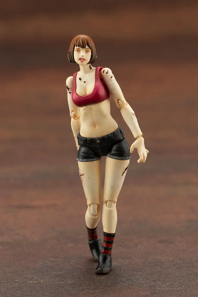 End of Heroes Plastic Model Kit 1/24 Zombinoid Wretched Girl 7 cm Produktfoto