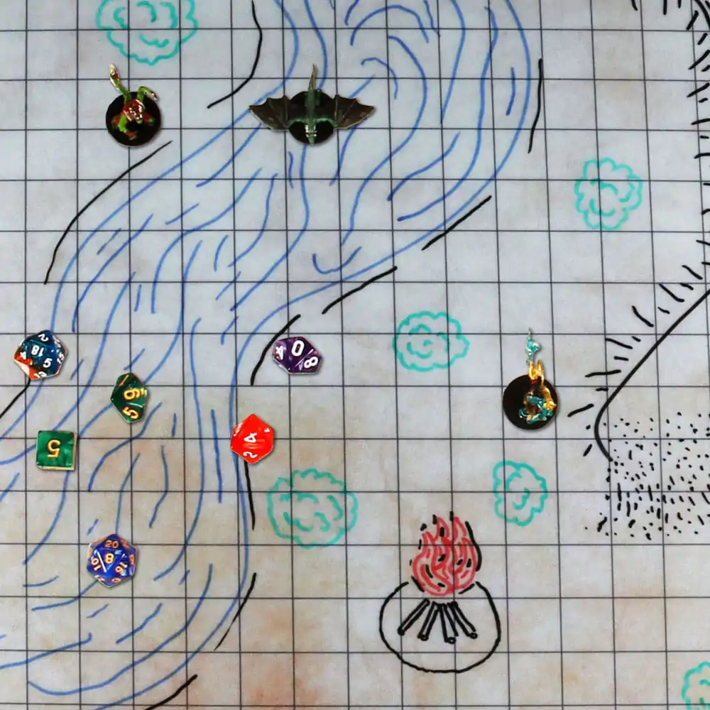 Enhance RPG Series Grid Mat Deluxe Edition DnD Karte Produktfoto