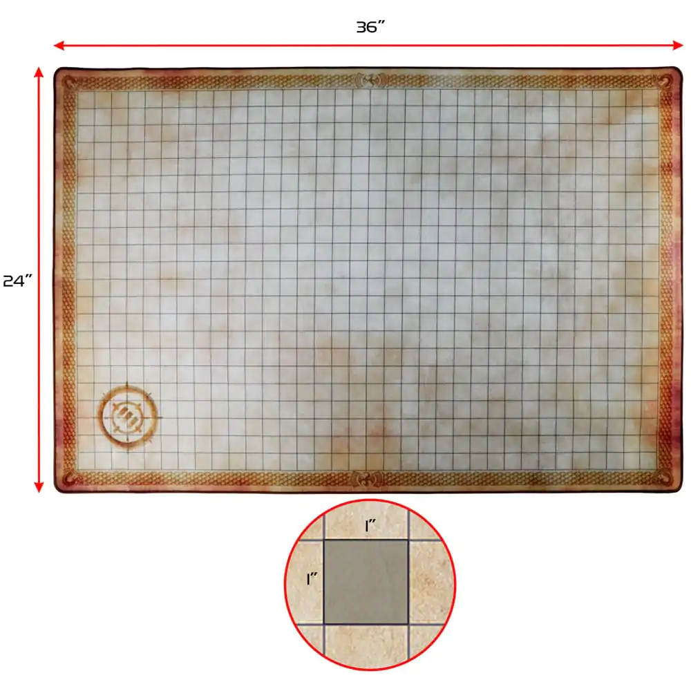 Enhance RPG Series Grid Mat Deluxe Edition DnD Karte Produktfoto
