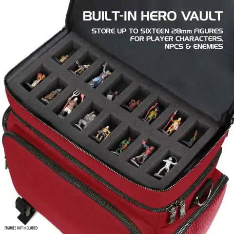 Enhance Tabletop Series Collectors Edition Adventurer's Travel Bag Red Produktfoto