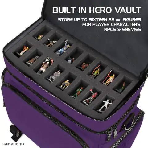 Enhance Tabletop Series Collectors Edition Adventurer&#039;s Travel Bag Purple Produktfoto