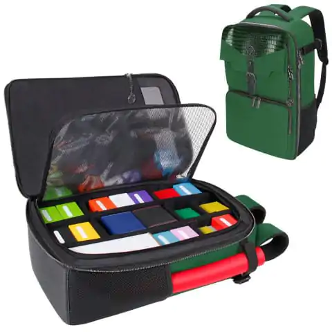 Enhance TCG Series Card Backpack Collector&#039;s Edition Green Produktfoto