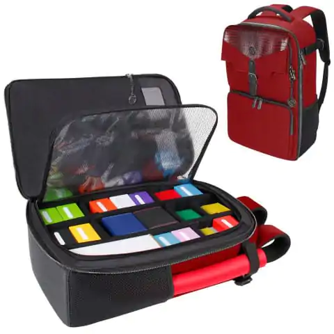 Enhance TCG Series Card Backpack Collector&#039;s Edition Red Produktfoto