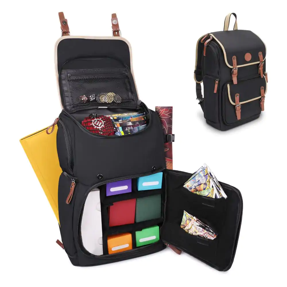 Enhance TCG Series Trading Card Rucksack Designer Edition Black Full-size Produktfoto