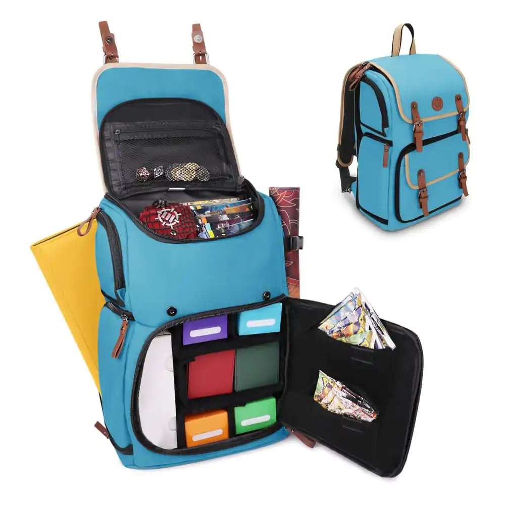 Enhance TCG Series Trading Card Backpack Designer Edition Blue Full-size Produktfoto