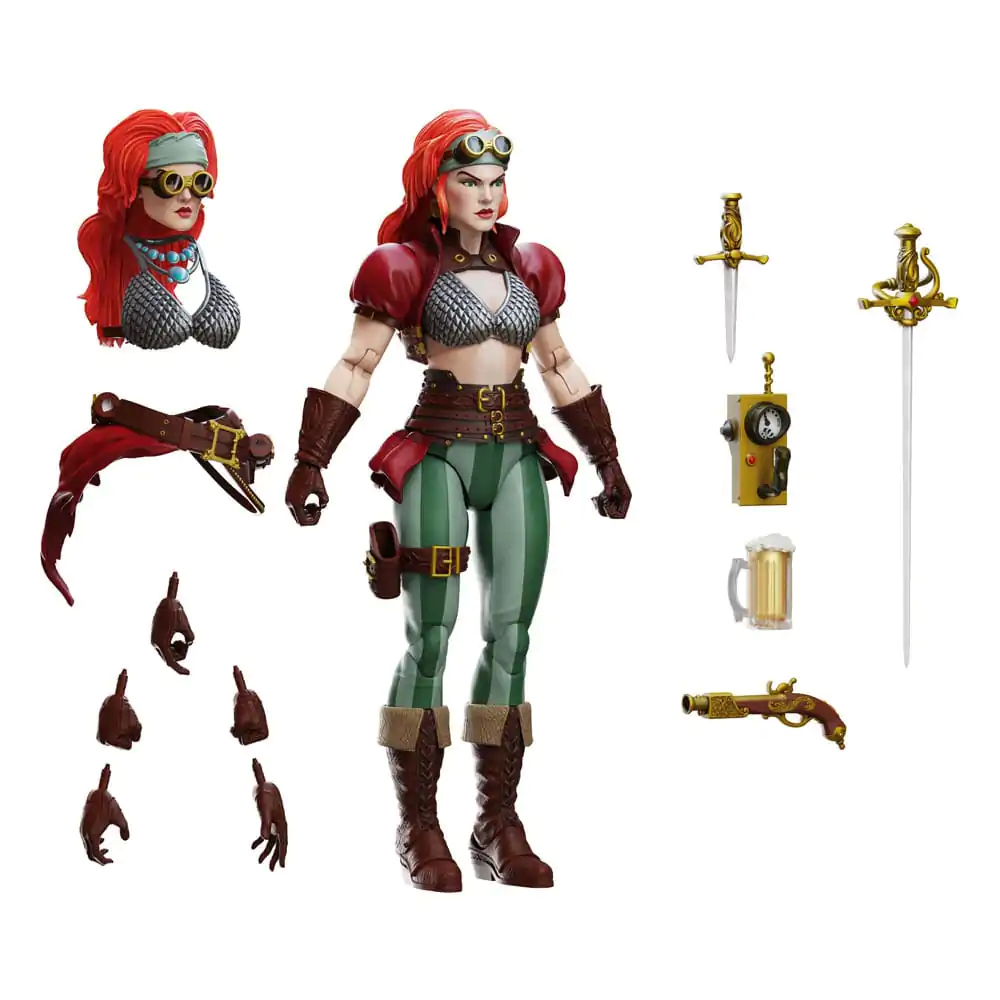 Epic H.A.C.K.S. Action Figur 1/12 Red Sonja Steampunk Produktfoto
