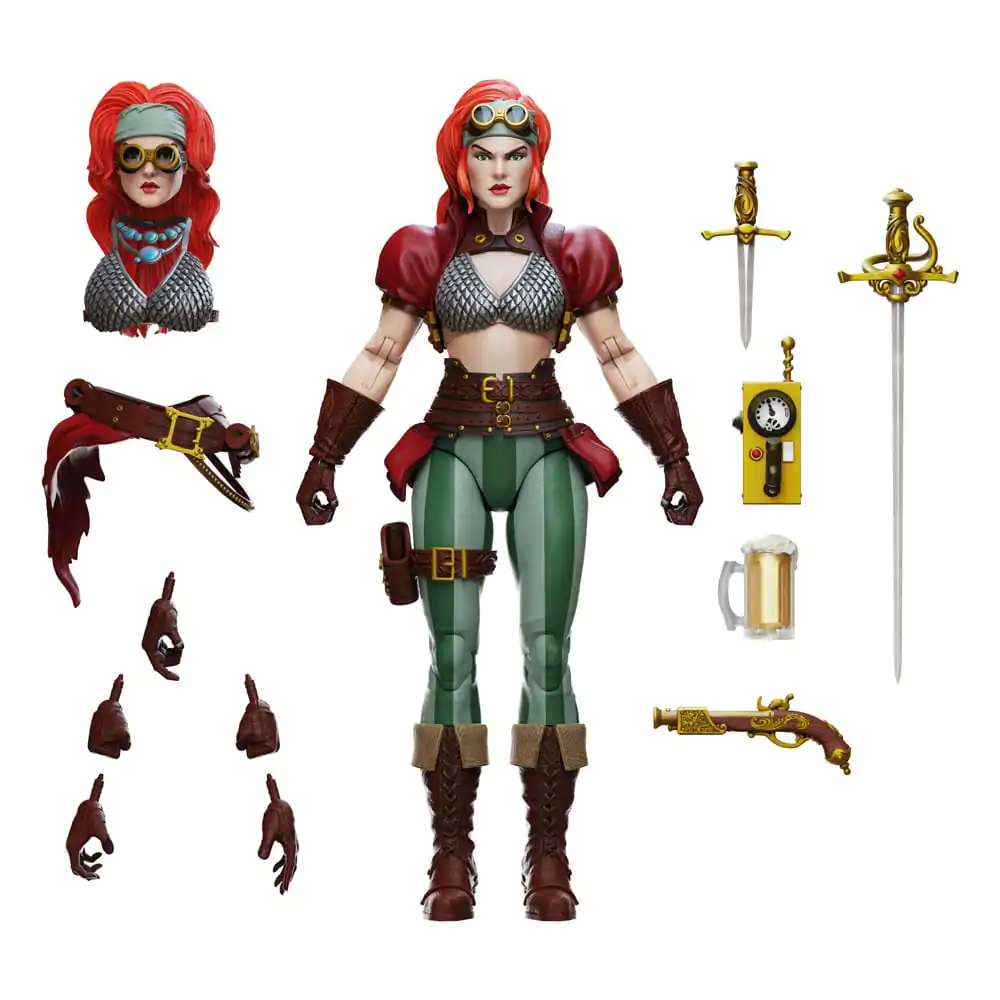 Epic H.A.C.K.S. Action Figur 1/12 Red Sonja Steampunk Produktfoto