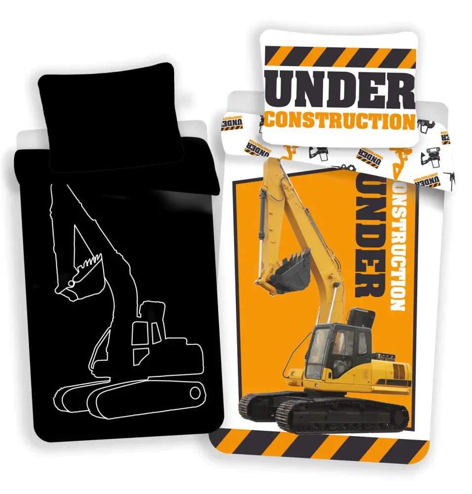 Building in the Dark Glow-in-the-Dark Bettbezug 140x200 cm, 70x90 cm Produktfoto