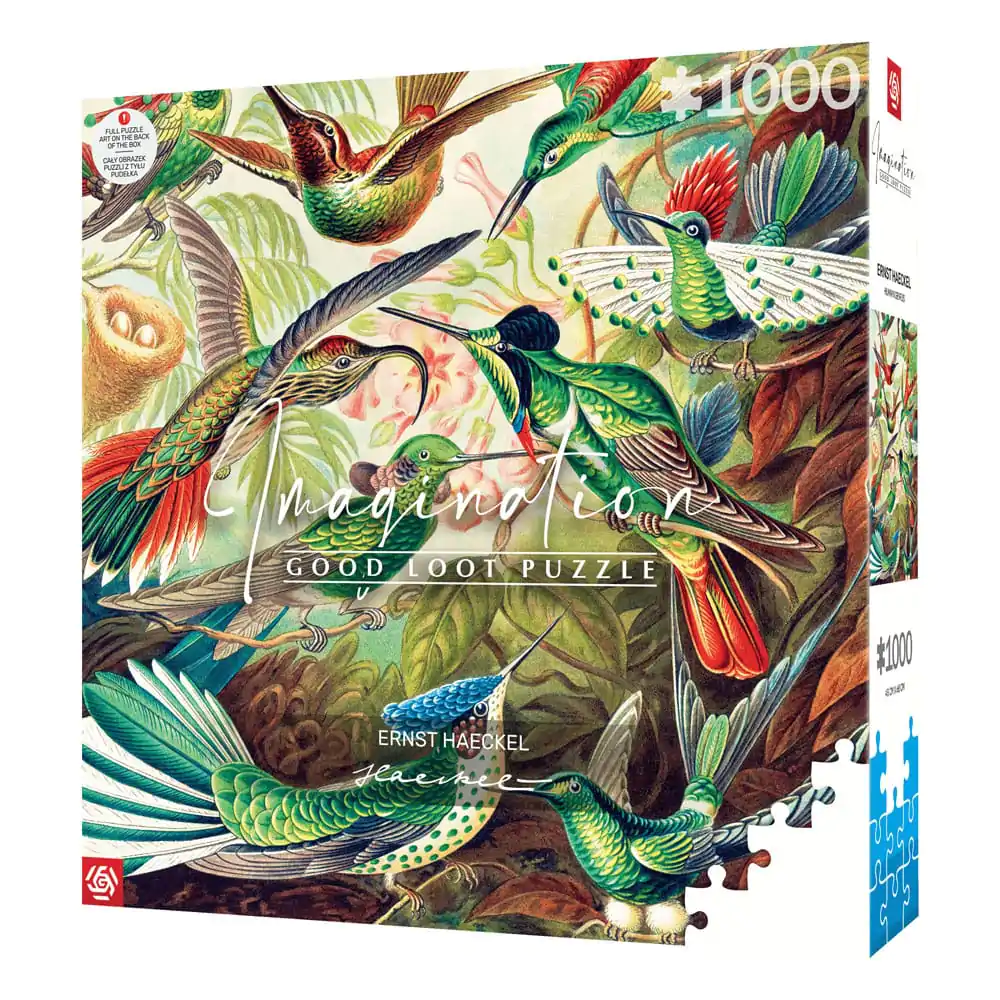 Ernst Haeckel Imagination Puzzle Hummingbirds/Kolibry (1000 Teile) Produktfoto