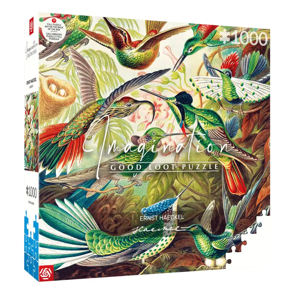 Ernst Haeckel Imagination Puzzle Hummingbirds/Kolibry (1000 Teile) Produktfoto