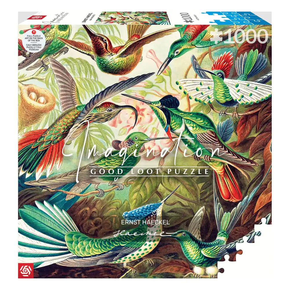 Ernst Haeckel Imagination Puzzle Hummingbirds/Kolibry (1000 Teile) Produktfoto