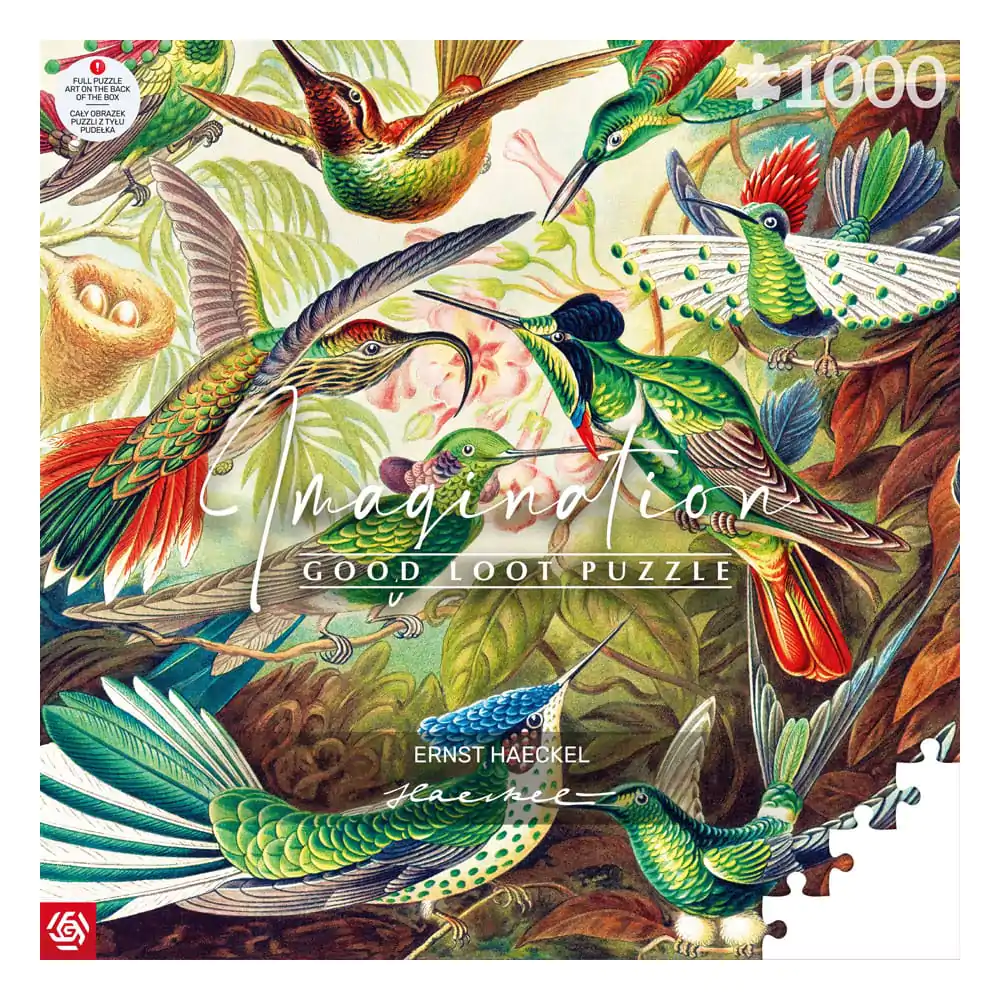 Ernst Haeckel Imagination Puzzle Hummingbirds/Kolibry (1000 Teile) termékfotó