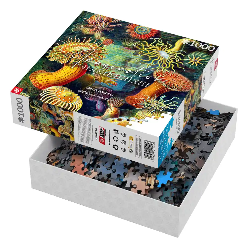 Ernst Haeckel Imagination Puzzle Sea Anemones/Stworzenia morskie (1000 Teile) termékfotó