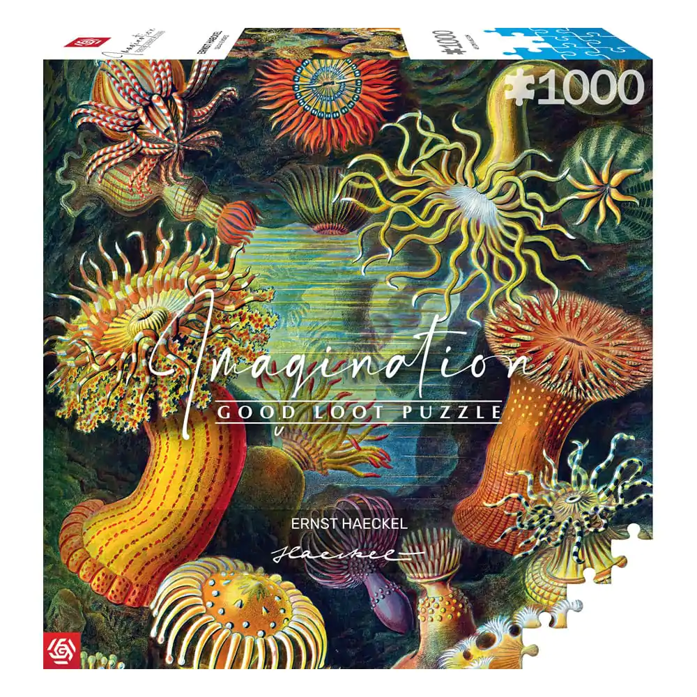 Ernst Haeckel Imagination Puzzle Sea Anemones/Stworzenia morskie (1000 Teile) termékfotó