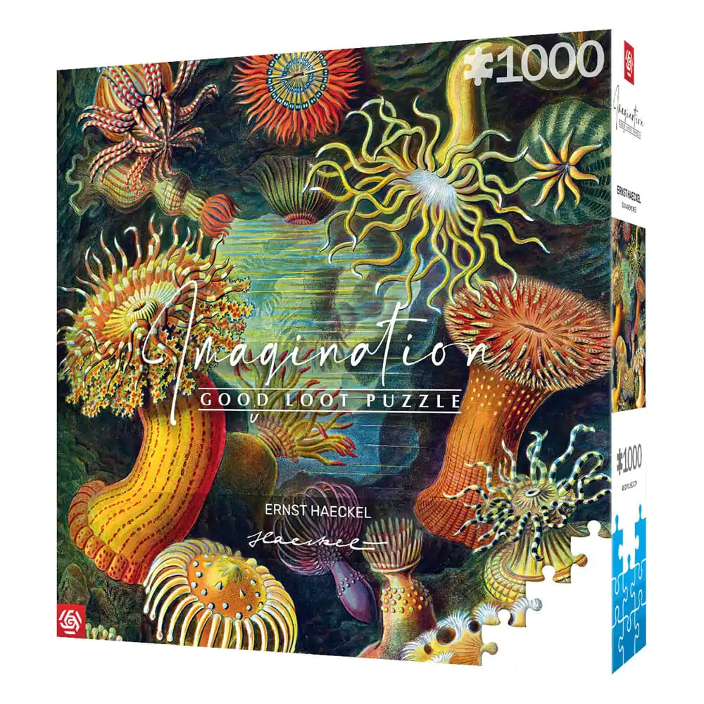 Ernst Haeckel Imagination Puzzle Sea Anemones/Stworzenia morskie (1000 Teile) termékfotó