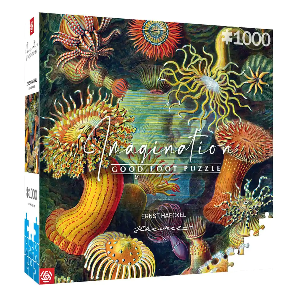 Ernst Haeckel Imagination Puzzle Sea Anemones/Stworzenia morskie (1000 Teile) termékfotó