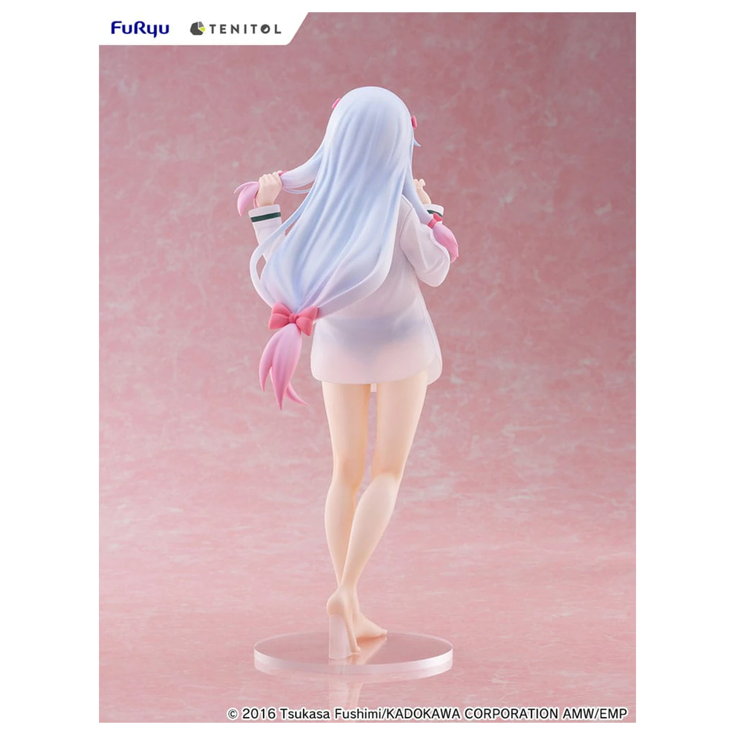Eromanga Sensei Tenitol große PVC Statue Sagiri Izumi Shirts Ver. 30 cm Produktfoto
