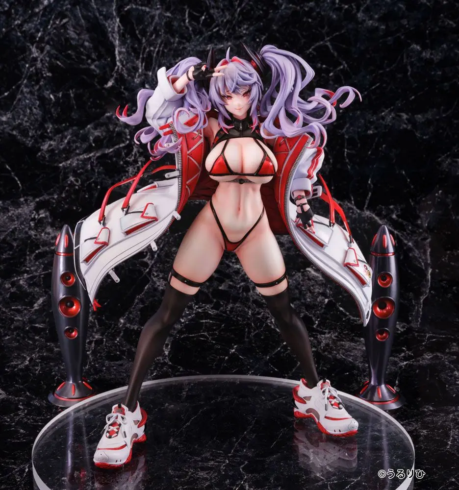 Erotic Gears PVC Statue 1/6 Girl Rouge Illustration by Ulrich 30 cm Produktfoto