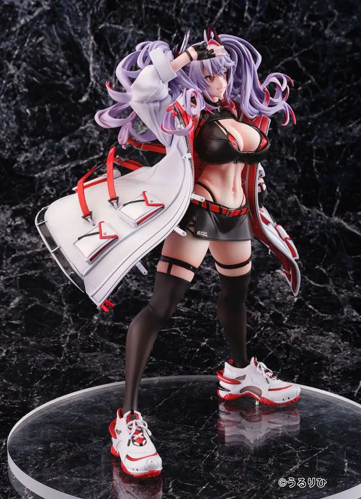 Erotic Gears PVC Statue 1/6 Girl Rouge Illustration by Ulrich 30 cm Produktfoto