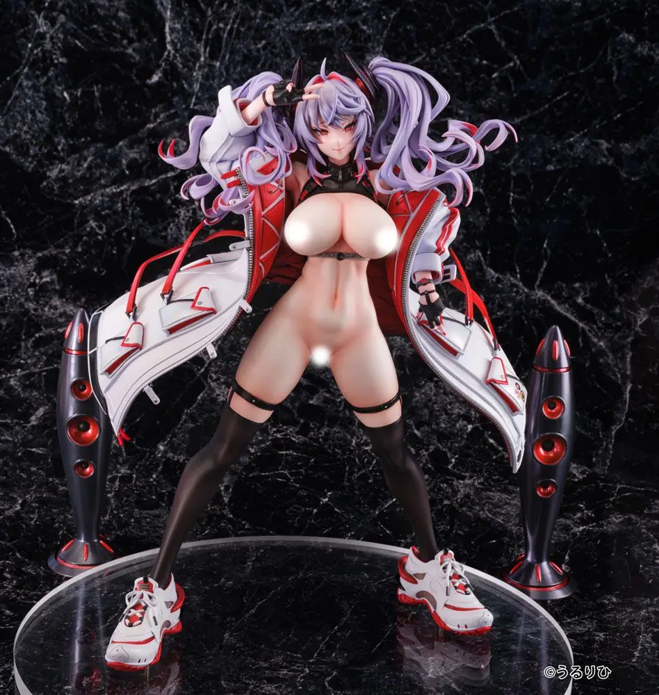 Erotic Gears PVC Statue 1/6 Girl Rouge Illustration by Ulrich 30 cm Produktfoto