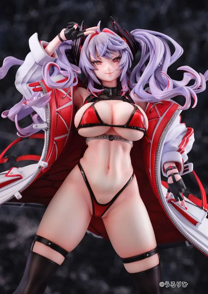 Erotic Gears PVC Statue 1/6 Girl Rouge Illustration by Ulrich 30 cm Produktfoto