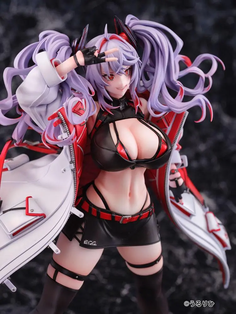 Erotic Gears PVC Statue 1/6 Girl Rouge Illustration by Ulrich 30 cm Produktfoto