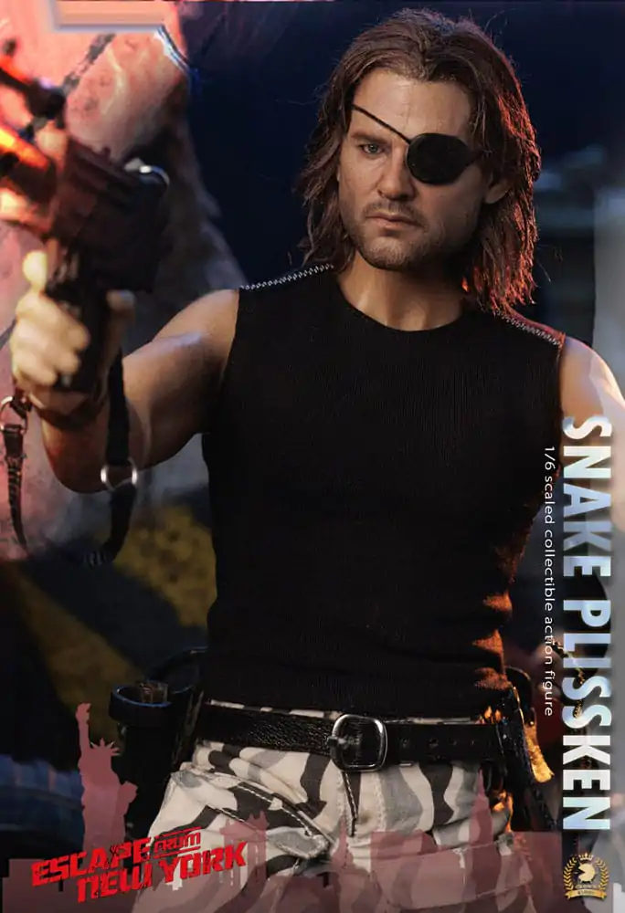 Die Klapperschlange Crown Series Actionfigur 1/6 Snake Plissken (Real Hair Version) 30 cm Produktfoto