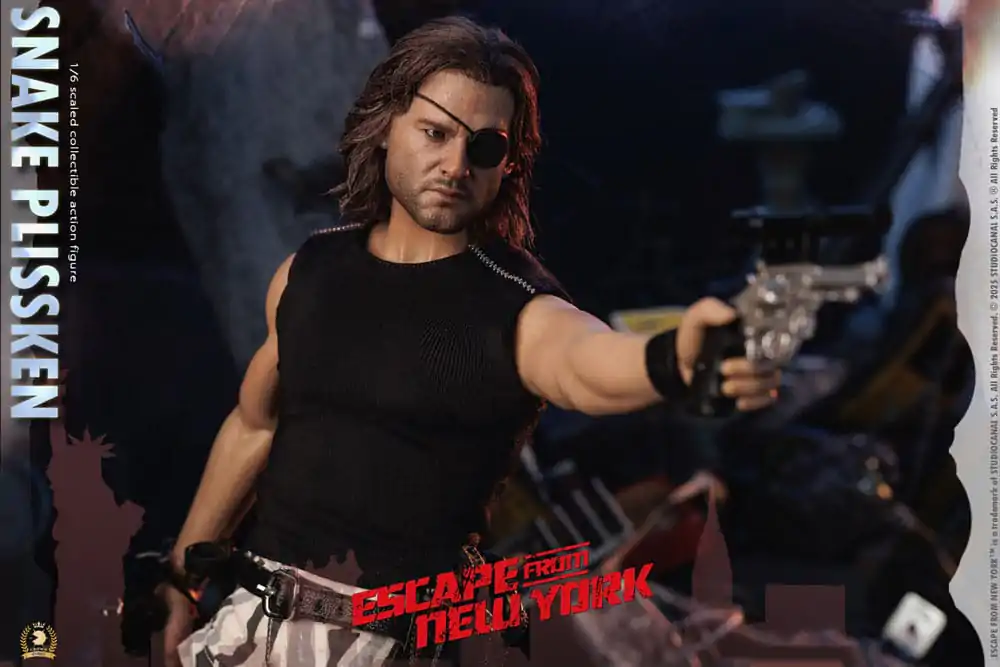 Die Klapperschlange Crown Series Actionfigur 1/6 Snake Plissken (Real Hair Version) 30 cm Produktfoto