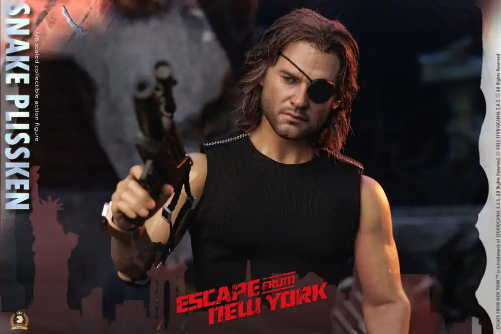 Die Klapperschlange Crown Series Actionfigur 1/6 Snake Plissken (Real Hair Version) 30 cm Produktfoto