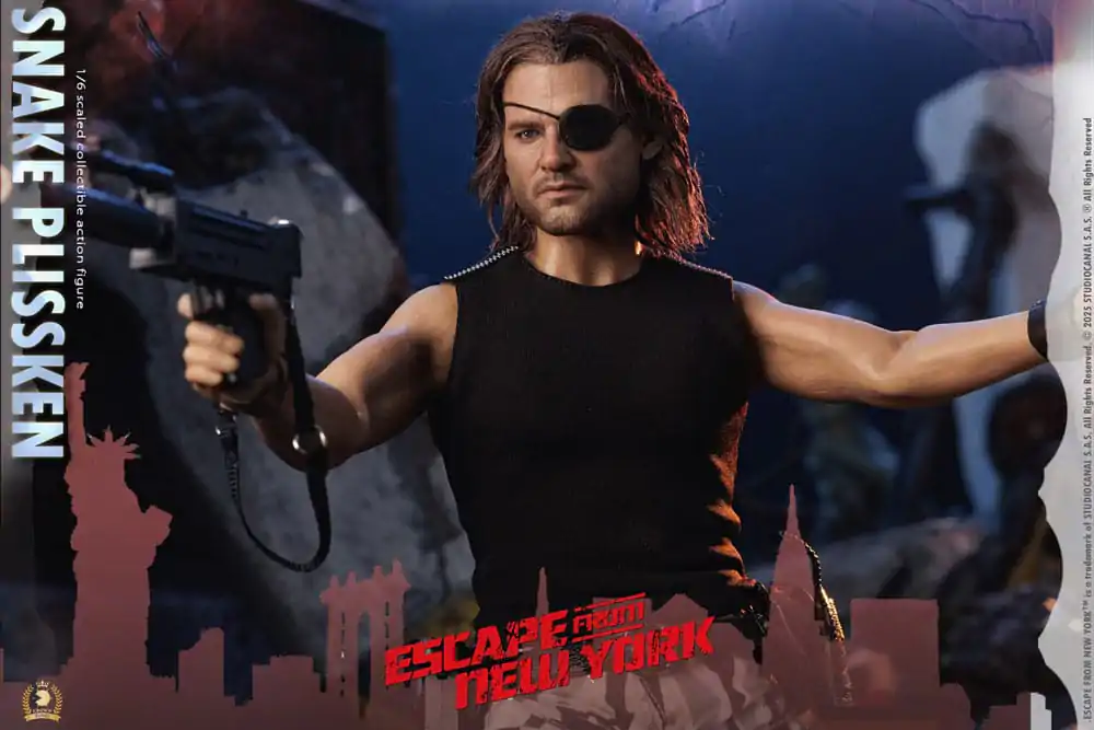 Die Klapperschlange Crown Series Actionfigur 1/6 Snake Plissken (Real Hair Version) 30 cm Produktfoto